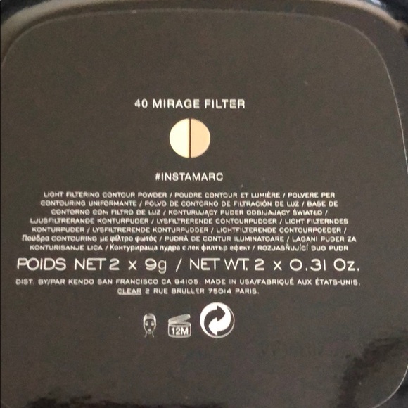 Marc Jacobs 40 Mirage Filter #Instamarc Light Filtering Contour - Picture 4 of 4